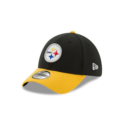 Pittsburgh Steelers Gorra | New Era NFL Team Classic 39thirty Stretch Fit Cap Mexico - Negros